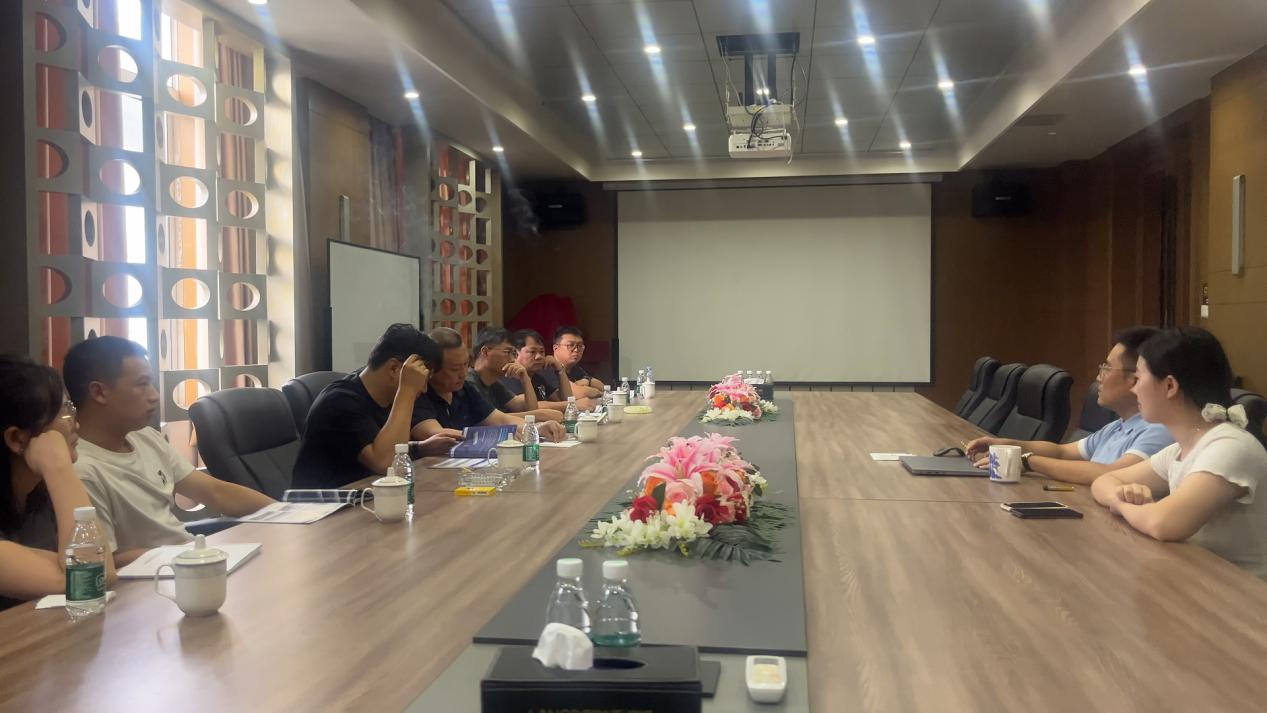 保山瑞源水务高层考察团莅临江苏狼博管道 聚焦钢丝网骨架管及创新双重密封技术